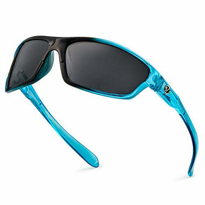 Picture of Polarized Wrap Around Sport Sunglasses