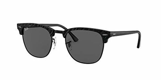 GetUSCart- Ray-Ban RB 3016 Clubmaster Square Sunglasses, Tortoise/Dark  Grey, 49 mm