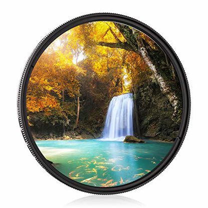 Picture of K&F Concept 46mm ND Variable Fader Neutral Density Adjustable Filter ND2-ND400 for Camera Lens