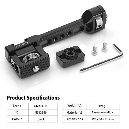 Picture of SMALLRIG Adjustable Camera Monitor Mount for DJI Ronin-S/Ronin-SC/Zhiyun Crane 3/Weebill Lab - BSE2386