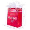 Picture of Hallmark 15" Extra Large Gift Bag with Tissue Paper (Happy Valentine's Day)