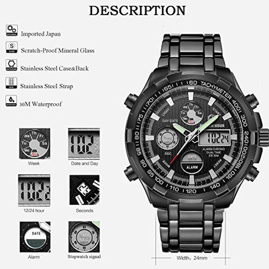 Luxury analog 2024 digital watches