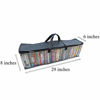 Picture of Evelots DVD/BlueRay/Video-Storage Bag-New-Clear-Handle-Hold 200 Total-Set/4