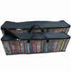 Picture of Evelots DVD/BlueRay/Video-Storage Bag-New-Clear-Handle-Hold 200 Total-Set/4