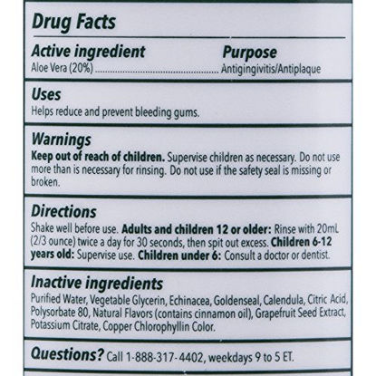 Picture of Natural Dentist Healthy Gums Mouth Wash, Peppermint Twist, 16.9 Fl Oz (Pack of 3)