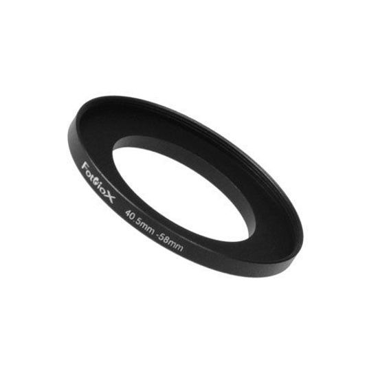 Picture of Fotodiox Metal Step Up Ring, Anodized Black Metal 40.5mm-58mm, 40.5-58 mm