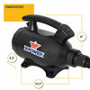 Picture of XPOWER A-5 Multi-Purpose Mini Electric Duster Vacuum - Black