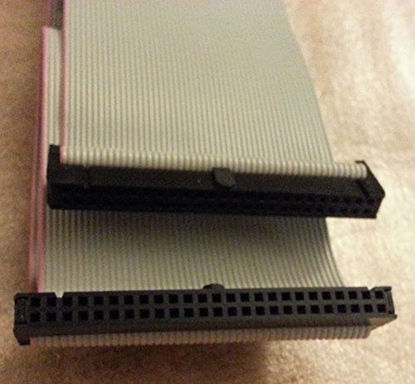 Picture of PC Accessories - Connectors Pro 18 Inches 2 Female Connectors IDC 2x25 50P SCSI Internal Flat Ribbon Cable
