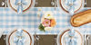 Picture of DII Buffalo Check Collection Classic Tabletop, Table Runner, 14x72, Light Blue & White