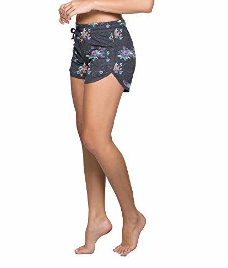 Womens floral hot sale running shorts