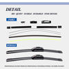 Picture of OEM QUALITY 26" + 19" Premium All-Season Windshield Wiper Blades for Original Equipment Replacement(Set of 2)