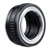 Picture of M42 to e Mount, K&F Concept Lens Mount Adapter M42 Lens to Sony NEX E-Mount Camera for Sony Alpha NEX-7 NEX-6 NEX-5N NEX-5 NEX-C3 NEX-3