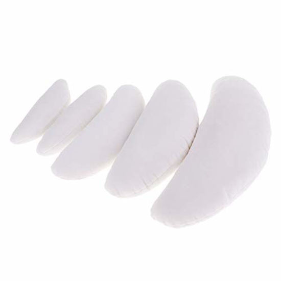 Picture of 5pcs Newborn Baby Photography Props Moon Pillow Posing Props Newborn Basket Filler Fotografia - White