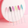 Picture of 300 Disposable Mascara Wands Eyelash Brush Spoolies for Eye Lash Extension, Eyebrow and Makeup Crystal Tbestmax