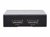 Picture of Monoprice 2x1 DisplayPort Switch, 4K@60Hz, 21.6Gbps Black