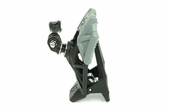 Picture of Dango Design Gripper Mount - Universal Clamp Mount for Action Cameras, Use as a Mount on Motorcycle, Powersports Helmets & More - Stealth Black