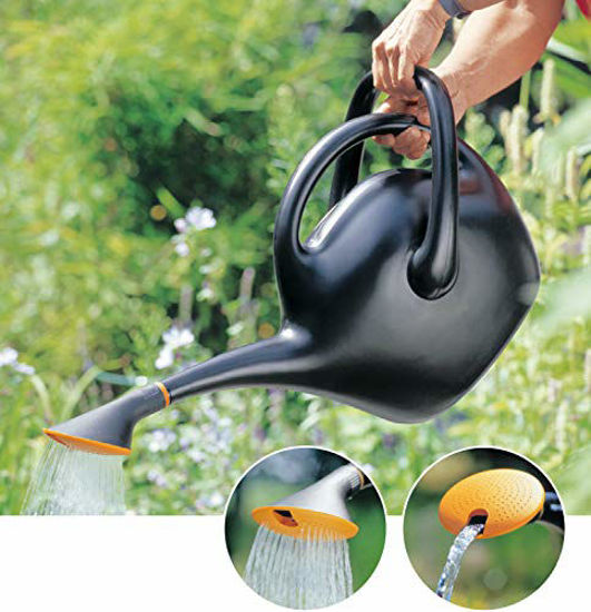 Picture of Bloem Easy Pour Watering Can, 2.6 Gallon, Black (20-47287CP)