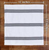 Picture of Sticky Toffee Cotton Terry Kitchen Dishcloths Dish Towels, 8 Pack, 12 in x 12 in, Gray Stripe