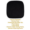 Picture of 2 Pack Memory Foam Honeycomb Nonslip Back 16" x 16" Chair/Seat Cushion Pad