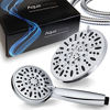 Picture of AquaDance 7" Premium High Pressure 3-Way Rainfall Combo for The Best of Both Worlds - Enjoy Luxurious Rain Showerhead and 6-Setting Hand Held Shower Separately or Together - Chrome Finish - 3328