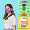 Picture of Crayola Teachers/Adult Reusable Cloth Face Mask Set, Classic Stripe, Back to School Supplies