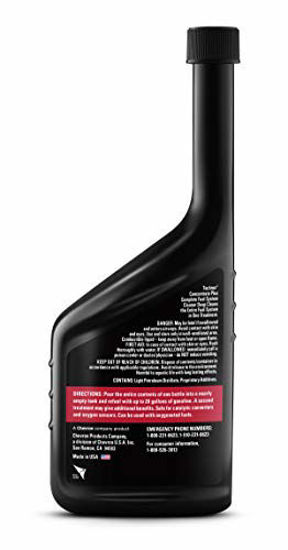 Picture of Chevron 65740-CASE Techron Concentrate Plus Fuel System Cleaner - 20 oz., (Pack of 6)