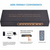 Picture of 4K@60Hz HDMI Switch 5x1 Awakelion Premium 5 in 1 Out 4K HDMI Switch with IR Remote Support Auto-Switch, HDCP 2.2,UHD,HDR,Full HD,3D,1080P