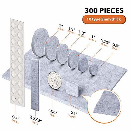 Adhesive deals furniture pads