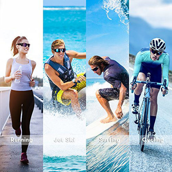  Polarized Sports Sunglasses For Men Cycling Driving Fishing  100% UV Protection