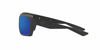 Picture of Costa Del Mar Men's Reefton Polarized Rectangular Sunglasses, Blackout/Blue Mirrored Polarized-580G, 64 mm