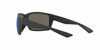 Picture of Costa Del Mar Men's Reefton Polarized Rectangular Sunglasses, Blackout/Blue Mirrored Polarized-580G, 64 mm