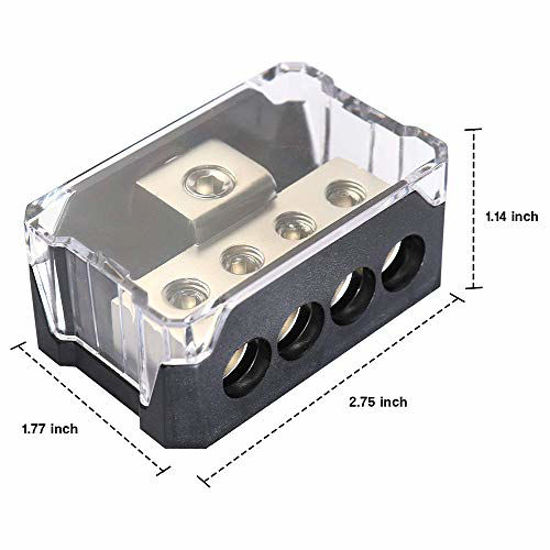 Car stereo deals distribution block