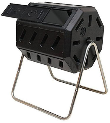 Picture of IM4000 Dual Chamber Tumbling Composter (Black)