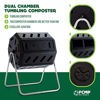 Picture of IM4000 Dual Chamber Tumbling Composter (Black)