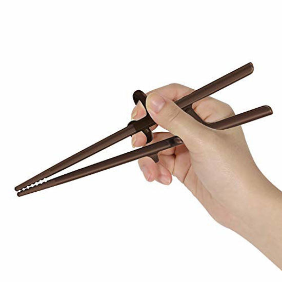 Picture of Edison Friends Training Chopsticks for Adults Right Handed, Beginner Chopsticks, Chopsticks Helper, Chopsticks for Beginners, Trainer Chopsticks, Easy Chopsticks, Practice Chopsticks, Made in Korea