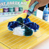 Picture of Doodlehog Easy Tie Dye Party Kit for Kids, Adults, and Groups. Create Vibrant Designs with Non-Toxic Dye. 12 Colors Included! Beginner-Friendly: Just Add Water! Dye up to 10 Medium Kids T-Shirts!