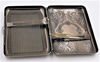 Picture of Classic Metallic Double Sided King Cigarette Case - Shorter Than 100's (Antique Brass)