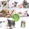 Picture of WoLover Silvervine Sticks for Cats, Natural Catnip Sticks Matatabi Chew Sticks Teeth Molar Chew Toys for Cat Kitten Kitty (at Least 12 PCS)