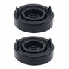 Picture of NewYall Pack of 2 80mm Headlight Dust Cover Cap Rubber Seal with 20mm Hole