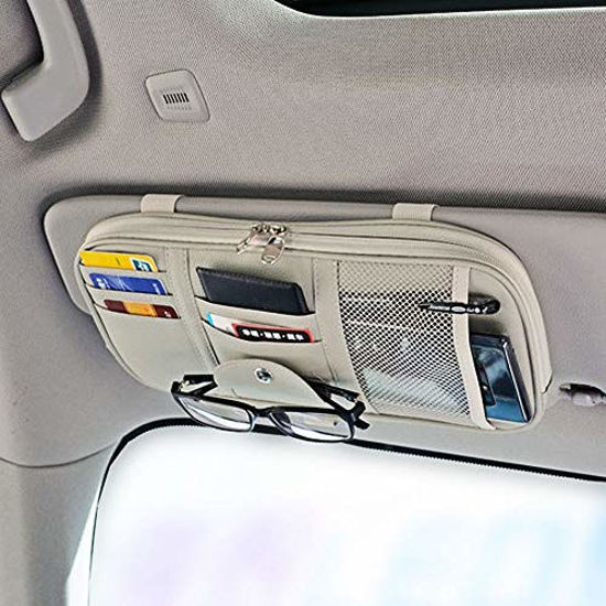 GetUSCart- Da by Car Sun Visor Organizer Auto Interior Accessories