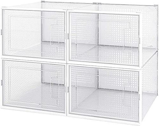 Clear hot sale sneaker bins