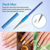 Picture of Beetles Nail Art Liner Brushes, Nail Gel Polish Painting Nail Art Design Brush Pen Set Diamond application Rhinestone Handle, Nail Dotting Painting Drawing Pen Sizes 5/7/9/11/20mm, 5Pcs