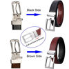 Picture of Lavemi Mens Belt Reversible 100% Italian Leather Dress Casual,One Reverse for 2 Colors,Trim to Fit(21863-2 110)