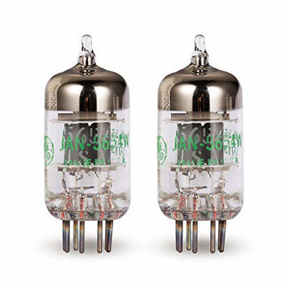 Picture of Matched Pair 7-Pin GE JAN 5654W Vacuum Tubes Upgrade for 6AK5/6J1/61/ EF95/6J1P