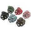 Picture of UTENEW Set of 6 Medium Hair Claw Clips No-Slip Grip Octopus Jaw Clips Matte Thick Hair Clips, Women Girl Daily Hairstyle Accessories