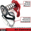 Picture of Fofana Ninja Slider Slackline Pulley - Zip Along Your Ninja Course with The Most Fun New Accessory for Your Ninja Warrior Obstacle Course for Kids - Patents Pending