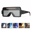 Picture of YESWELDER True Color Solar Powered Auto Darkening Welding Goggles, 2 Sensors Welder Glasses for TIG MIG MMA Plasma