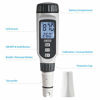 Picture of pH Meter, Dr.meter Upgraded 0.01 Resolution High Accuracy pH Tester with Backlit Two-Color LCD Display and ATC, 0-14pH Measurement Range with Data Hold Function Digital pH Tester Pen-PH838