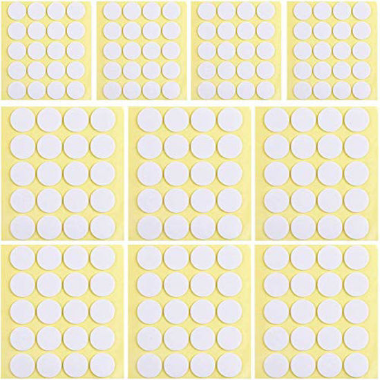 Picture of 400pcs Candle Wick Stickers, Heat Resistance Candle Making Double-Sided Stickers