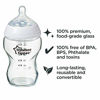 Picture of Tommee Tippee Closer to Nature 3 in 1 Convertible Glass Baby Bottles, Slow Flow Nipples - 9oz, 3ct